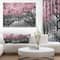 Designart - Cherry Blossoms - Landscapes Floral Photographic on wrapped Canvas